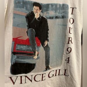 Vtg Country Music Vince Gill Tour 1994 When Love Finds You T-Shirt Single Stitch